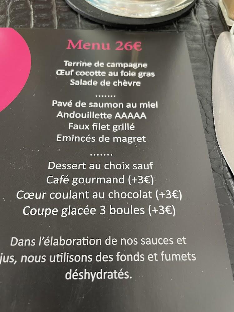 La Villa Mondénard - Menu Image 2